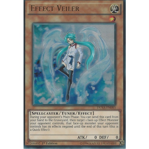 Effect Veiler - DUSA-EN083 - Ultra Rare 1st Edition NM
