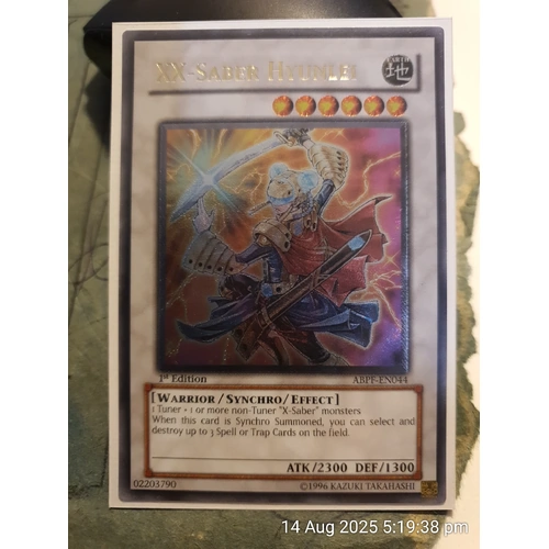 Ultimate Rare - XX-Saber Hyunlei - ABPF-EN044 1st Edition NM