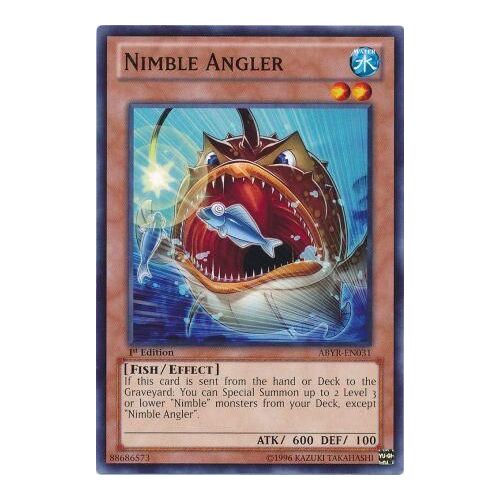 Nimble Angler - ABYR-EN031 - Common 1st Edition NM