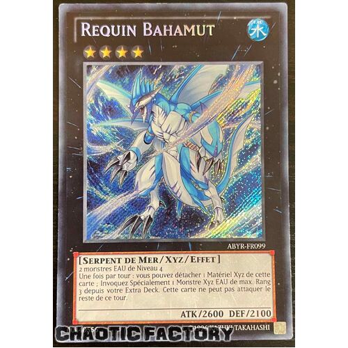 FRENCH ABYR-FR099 Bahamut Shark / Requin Bahamut Unlimited Edition NM