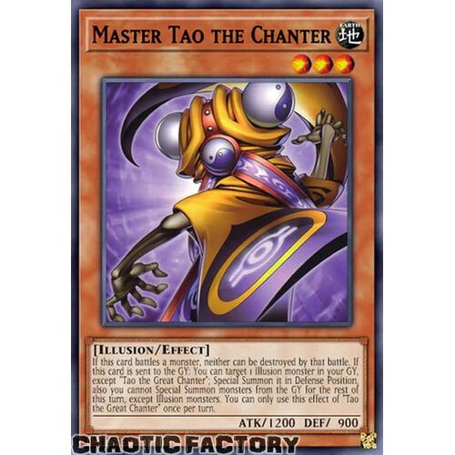 AGOV-EN025 Master Tao the Chanter Common 1st Edition NM