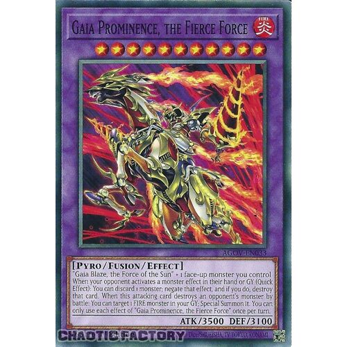 AGOV-EN033 Gaia Prominence, the Fierce Force Common 1st Edition NM