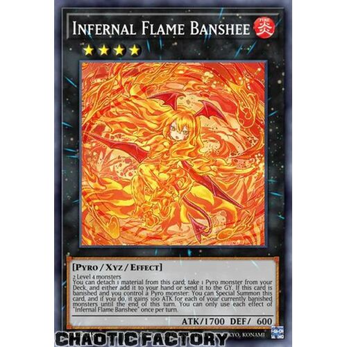 AGOV-EN043 Infernal Flame Banshee Ultra Rare 1st Edition NM