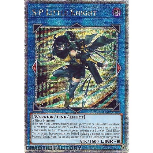 Quarter Century Secret Rare AGOV-EN046 S:P Little Knight 1st Edition NM