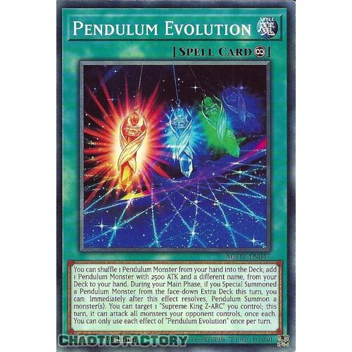 AGOV-EN047 Pendulum Evolution Common 1st Edition NM