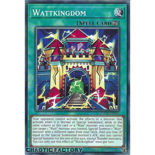 AGOV-EN062 Wattkingdom Common 1st Edition NM