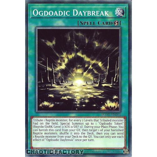 AGOV-EN063 Ogdoadic Daybreak Common 1st Edition NM