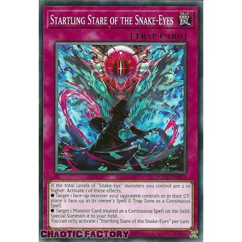 AGOV-EN075 Startling Stare of the Snake-Eyes Common 1st Edition NM