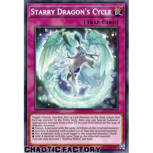 AGOV-EN079 Starry Dragon's Cycle Super Rare 1st Edition NM
