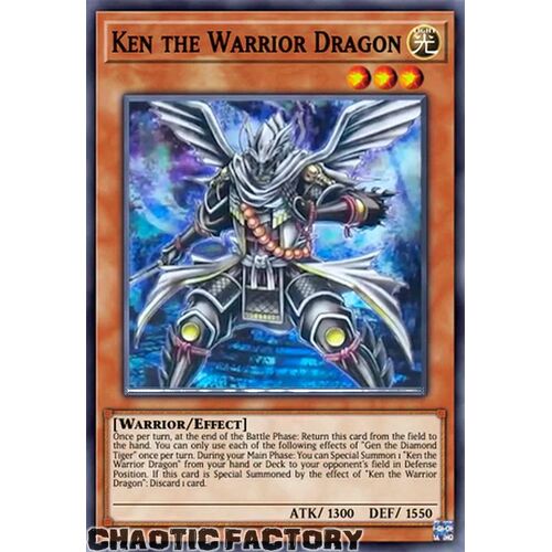 AGOV-EN081 Ken the Warrior Dragon Common 1st Edition NM