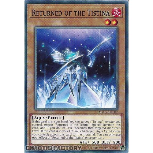 AGOV-EN087 Returned of the Tistina Common 1st Edition NM