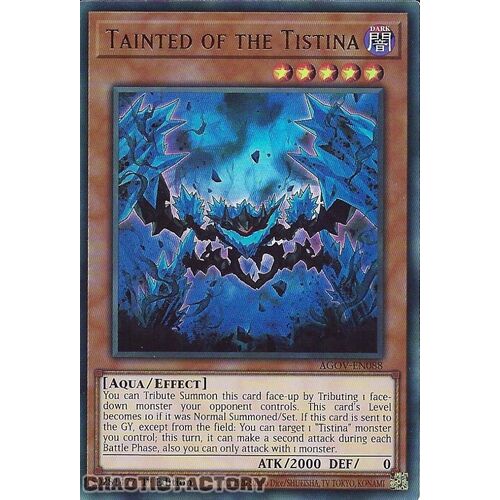 AGOV-EN088 Tainted of the Tistina Ultra Rare 1st Edition NM