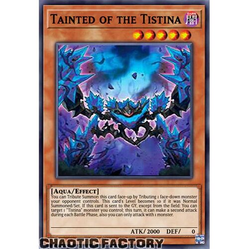 AGOV-EN088 Tainted of the Tistina Ultra Rare 1st Edition NM