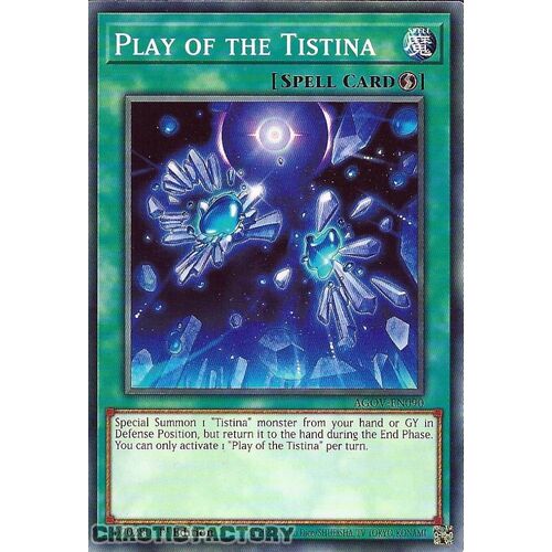 AGOV-EN090 Play of the Tistina Common 1st Edition NM