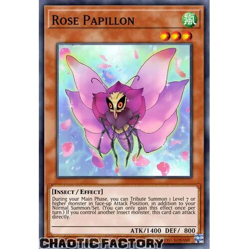 AGOV-EN093 Rose Papillon Common 1st Edition NM