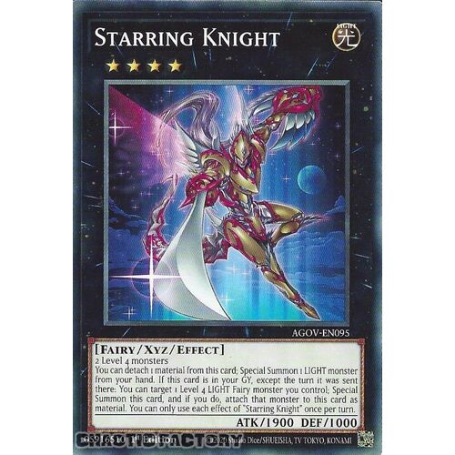 AGOV-EN095 Starring Knight Common 1st Edition NM