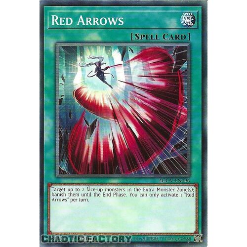 AGOV-EN096 Red Arrows Common 1st Edition NM