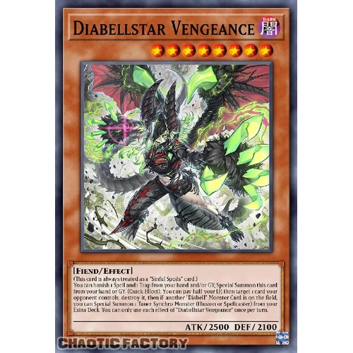 ALIN-EN011 Diabellstar Vengeance Secret Rare 1st Edition NM