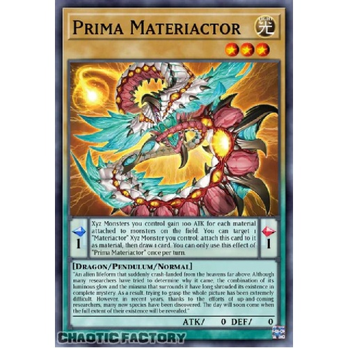 ALIN-EN021 Prima Materiactor Common 1st Edition NM