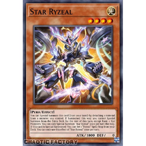 ALIN-EN022 Star Ryzeal Secret Rare 1st Edition NM