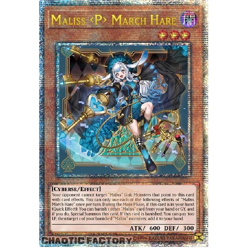 ALIN-EN023 Maliss P March Hare Quarter Century Secret Rare 1st Edition NM