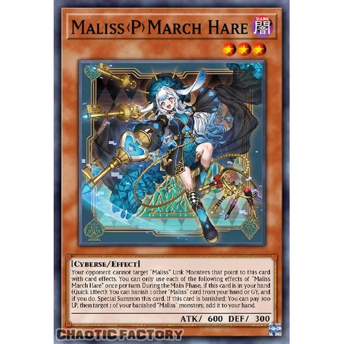 ALIN-EN023 Maliss P March Hare Secret Rare 1st Edition NM