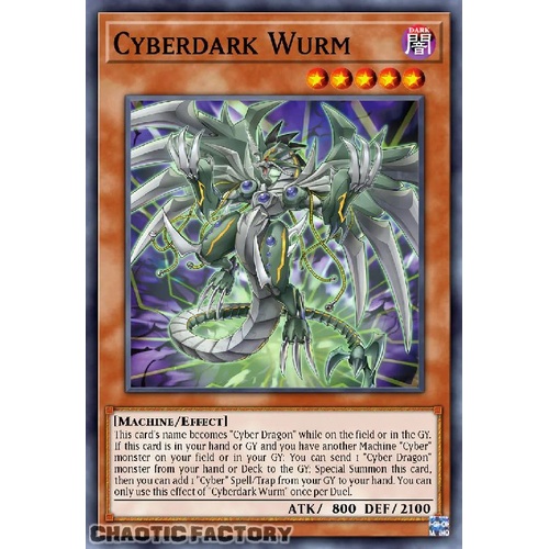 ALIN-EN027 Cyberdark Wurm Ultra Rare 1st Edition NM