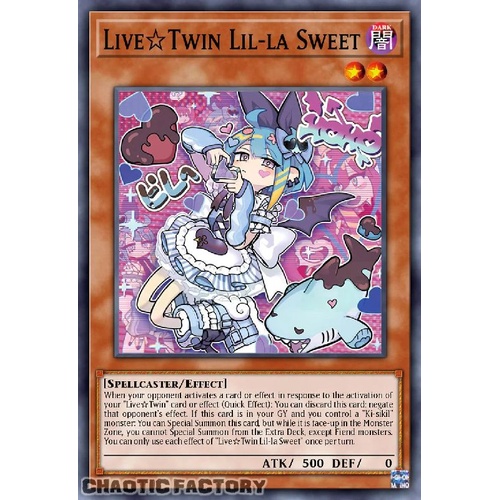 ALIN-EN028 Live☆Twin Lil-la Sweet Ultra Rare 1st Edition NM
