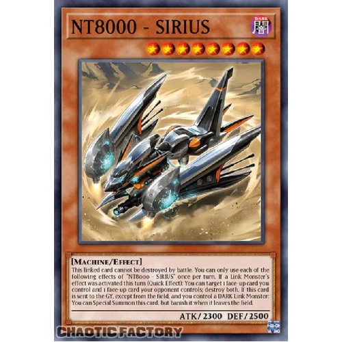 ALIN-EN030 NT8000 - SIRIUS Common 1st Edition NM