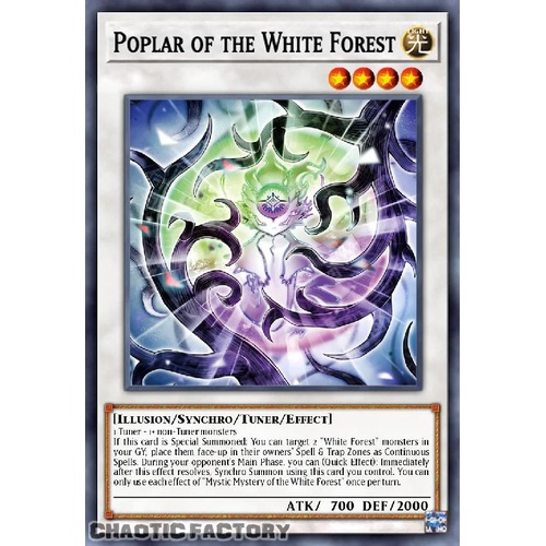 ALIN-EN041 Poplar of the White Forest Super Rare 1st Edition NM