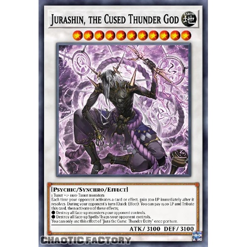 ALIN-EN043 Juraishin, the Cursed Thunder God Ultra Rare 1st Edition NM
