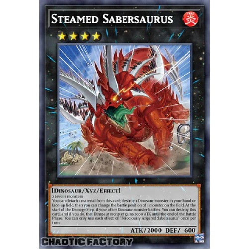 ALIN-EN050 Steamed Sabersaurus Common 1st Edition NM