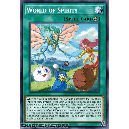 ALIN-EN055 World of Spirits Super Rare 1st Edition NM