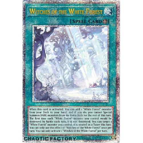 ALIN-EN058 Witches of the White Forest Quarter Century Secret Rare 1st Edition NM