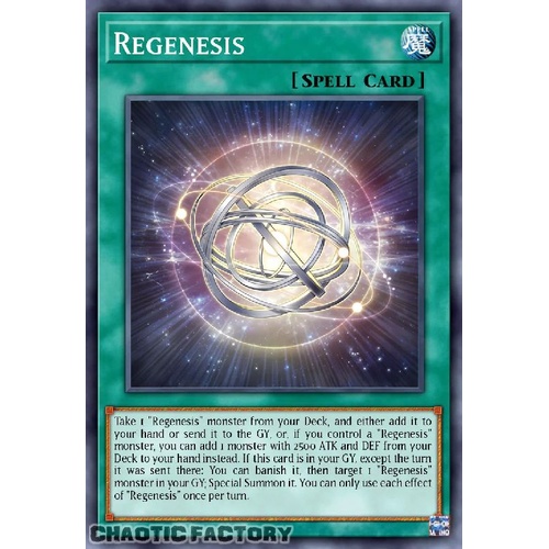 ALIN-EN059 Regenesis Secret Rare 1st Edition NM