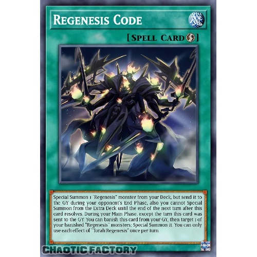ALIN-EN060 Regenesis Code Super Rare 1st Edition NM