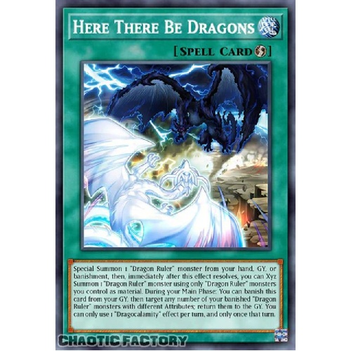 ALIN-EN061 Here There Be Dragons Common 1st Edition NM