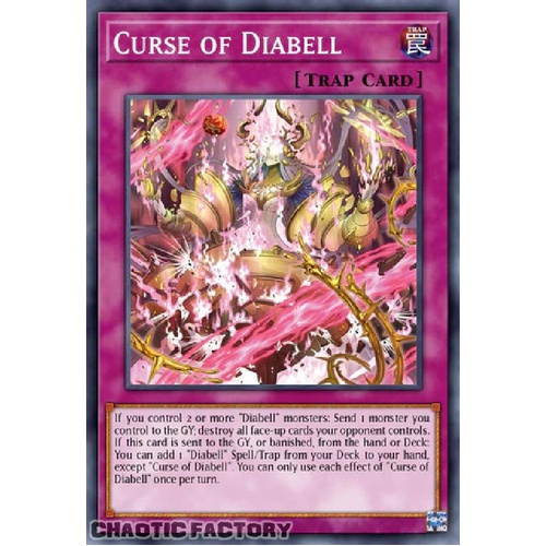 ALIN-EN072 Curse of Diabell Common 1st Edition NM