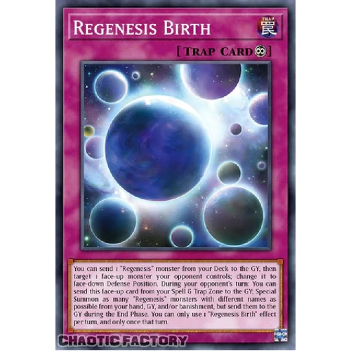 ALIN-EN074 Regenesis Birth Common 1st Edition NM