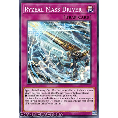 ALIN-EN075 Ryzeal Mass Driver Common 1st Edition NM