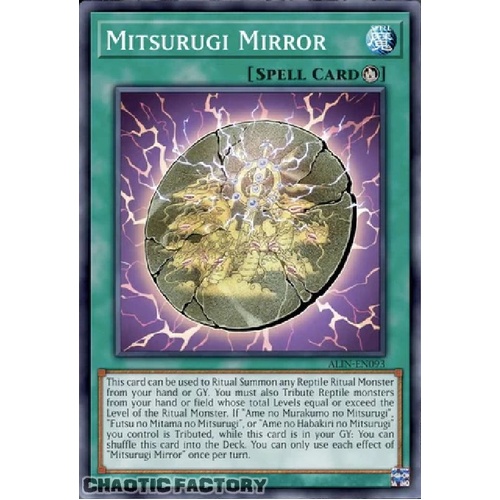 ALIN-EN093 Mitsurugi Mirror Common 1st Edition NM