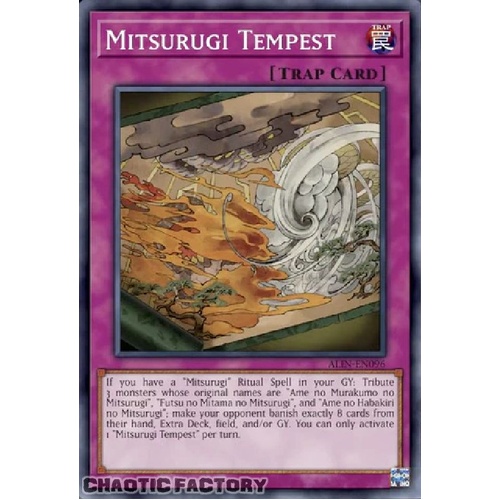 ALIN-EN096 Mitsurugi Tempest Common 1st Edition NM