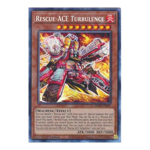 COLLECTORS RARE AMDE-EN007 Rescue-ACE Turbulence 1st Edition NM