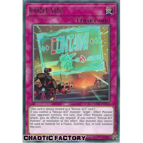 AMDE-EN011 CONTAIN! Rare 1st Edition NM