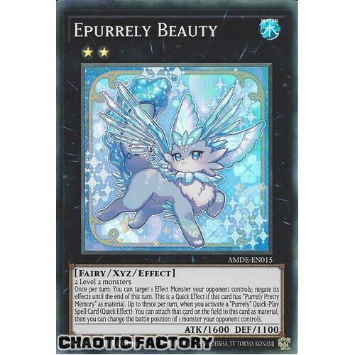 AMDE-EN015 Epurrely Beauty Super Rare 1st Edition NM