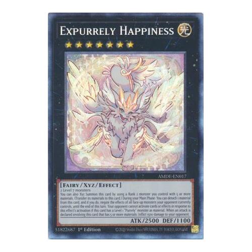 COLLECTORS RARE AMDE-EN017 Expurrely Happiness 1st Edition NM