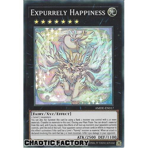 AMDE-EN017 Expurrely Happiness Super Rare 1st Edition NM