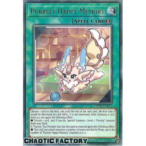 AMDE-EN021 Purrely Happy Memory Rare 1st Edition NM