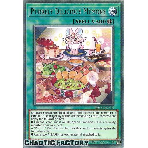 AMDE-EN023 Purrely Delicious Memory Rare 1st Edition NM