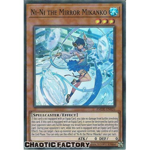AMDE-EN026 Ni-Ni the Mirror Mikanko Super Rare 1st Edition NM